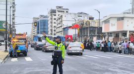 Los agentes de tránsito realizarán controles permanentes en Guayaquil.