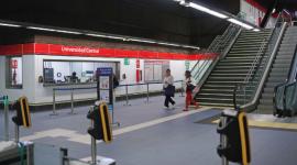 La estación Universidad Central del Metro de Quito está cerrada al público la noche de este martes 30 de septiembre del 2025