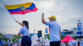 Luisa González participó en las últimas elecciones como candidata a la Presidencia de la Revolución Ciudadana