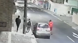 Un joven resultó herido en un asalto armado en el norte de Quito.