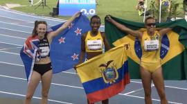 La atleta Kiara Rodríguez se coronó campeona mundial en la prueba de 200 metros, categoría T47, y estableció un nuevo récord mundial