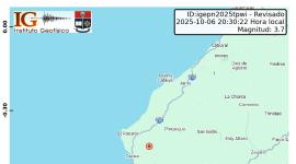 Los sismos tuvieron como epicentro la provincia de Manabí.