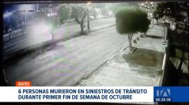 Seis personas murieron en siniestros de tránsito registrados durante el último fin de semana en Quito. En los primeros siete días de octubre ya se contabilizan ocho fallecidos y más de 50 accidentes viales.
Un reportaje de Juan Miguel Rodríguez