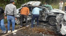Siniestro de tránsito deja dos personas fallecidas este viernes 10
