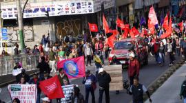 Organizaciones sociales convocaron a marchas en Quito el domingo 12 de octubre.
