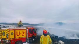 Imágenes compartidas por el Municipio de Guayaquil sobre las causas del incendio.