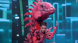 Samantha Quenedit represenó a la iguana rosa en el Miss Grand International 2025