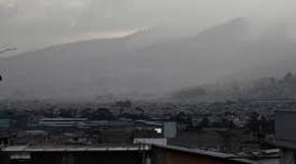 Lluvias en Quito la tarde de este martes 14 de octubre del 2025