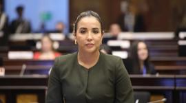 Jadira Bayas recibió un llamado de atención durante la sesión virtual de la Comisión de Biodiversidad