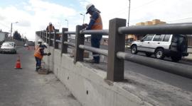 Puente vehicular de la avenida Machala tendrá cierres nocturnos por ocho días.