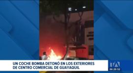 Una explosión registrada en los exteriores de un centro comercial en Guayaquil dejó una persona fallecida y varios heridos. Las autoridades ya investigan las causas del ataque.

Un reportaje de Johanna Ramos