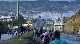 Los disturbios en Imbabura han dejado dos falleciados en tres semanas de protestas.