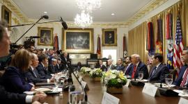 El presidente de Argentina, Javier Milei se reunió con su homólogo estadounidense, Donald Trump, el martes 14 de octubre.