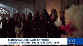 Quito se llena de voces y melodías. Durante los próximos cinco días, la capital ecuatoriana será escenario del séptimo Festival Internacional de Coros Guaguas Cantores en el Centro del Mundo. El encuentro reunirá a más de 200 jóvenes artistas provenientes de distintas partes del país y del extranjero.
Un reportaje de Mishell Villacís