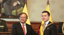 El presidente Gustavo Petro habló de la problemática de Ecuador.