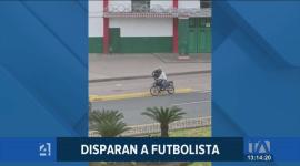 Bryan Angulo, jugador de Liga de Portoviejo, resultó herido de bala en un ataque armado ocurrido en Manabí. La Policía detuvo a dos presuntos sicarios que pertenecerían al grupo Los Choneros. El club deportivo denunció que varios de sus jugadores han sido intimidados.

Un reportaje de Carlos Sacoto