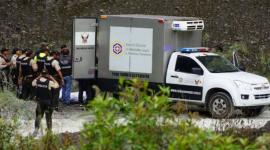 La Policía Nacional trasladó los cuerpos a la morgue de Ambato.