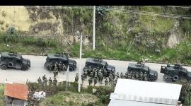 Presencia de las fuerzas del orden en comunidades de Saraguro en Loja