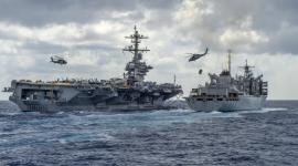 Las fuerzas militares estadounidenses están desplegadas en el Caribe.