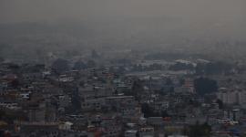 Una fuerte lluvia se registró en Quito este sábado 18 de octubre del 2025
