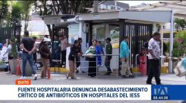 Pacientes del Instituto Ecuatoriano de Seguridad Social denuncian la falta de turnos para medicina general y especialidades. Además, aseguran que los hospitales carecen de medicamentos.

Un reportaje de Nathalie Jiménez