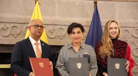 Firma de convenios en materia de seguridad entre OEA y Ecuador