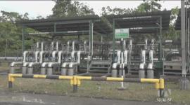 La caída mundial del precio del petróleo afecta gravemente a la economía ecuatoriana. El barril de crudo se ubica 10 dólares por debajo de lo presupuestado para cubrir el gasto público, y este panorama podría extenderse incluso hasta 2026.
Un reportaje de Fausto Yépez