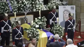 El 12 de agosto del 2025 se realizó el velorio del senador Miguel Uribe Turbay.