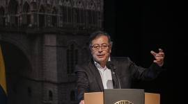 El presidente de Colombia, Gustavo Petro, habló sobre la exportación de droga desde Ecuador.
