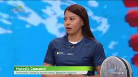 La deportista ecuatoriana Marcela Cuaspud nos habla del pentatlón una disciplina poco practicada en el país y de sus logros internacionales.