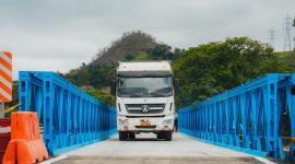 La Prefecta anunció la apertura del paso vehicular