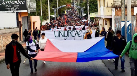 El movimiento indígena y campesino de Cotacachi se negó a cesar el paro.