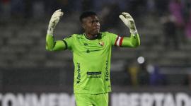 El golero David Cabezas quedó fuera del cuadro criollo.