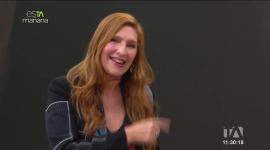 Cristina Morrison nos acompaña en el set de esTAmañana con su voz y para hablarnos de su pasión por los sombreros.