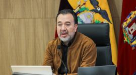 El Alcalde Pabel Muñoz se pronunció por la deuda que tiene el Gobierno con el Municipio de Quito.