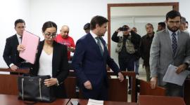 Abogados de José Serrano y Xavier Jordán acudieron a la audiencia de sustitución de medidas cautelares en el caso de Fernando Villavicencio, este jueves 23 de octubre de 2025