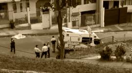 El ataque armado contra la adulta mayor fue captado por cámaras de seguridad.