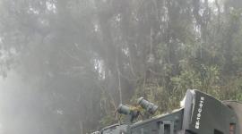 Militar fallece en accidente de vehículo táctico Cobra, en la parroquia Molleturo, en Azuay