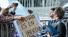 El presidente de Argentina, Javier Milei esperará los resultados de las elecciones legislativas.