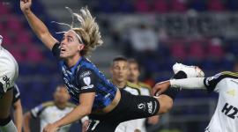 Cotejo entre Independiente del Valle vs. Atlético Mineiro, semifinales de ida, por la Copa Conmebol Sudamericana.