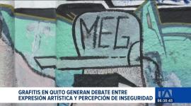 Las fachadas llenas de grafitis preocupan a los habitantes de Quito. Ellos aseguran que generan una percepción de inseguridad, mientras que los grafiteros piden espacios destinados al arte urbano.
Un reportaje de Brigette Mancheno