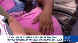 El Ministerio de Salud amplía el esquema de vacunación para mujeres embarazadas. El objetivo es prevenir enfermedades desde el periodo de gestación. La iniciativa contó con una inversión de 50 millones de dólares.

Un reportaje de Nathalie Jiménez