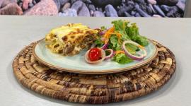 Este lunes 27 de octubre del 2025 preparamos lasaña, junto al chef Felipe Campana.