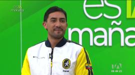 El campeón olímpico Daniel Pintado nos visitó para contarnos cómo se vive la disciplina, la pasión y el sueño olímpico desde el corazón.