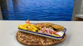Pastel de suspiros con dulce de leche, la receta de Cocinando esTAmañana
Este martes 28 de octubre del 2025 preparamos pescado frito, junto al chef Felipe Campana.