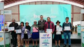 Productores recibieron créditos en Cuenca este miércoles 29 de octubre de 2025.