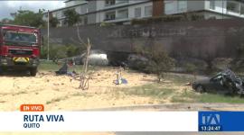 Un tráiler que transportaba alimento para aves perdió los frenos y chocó con varios vehículos en la Ruta Viva, dejando tres personas fallecidas.

Un reportaje de Juan Miguel Rodríguez