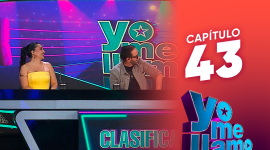 Pamela Cortés y Lucas Arnau, jueces de la octava temporada de Yo Me Llamo.