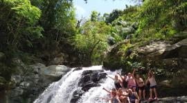Las cascadas son uno de los principales atractivos turísticos que ofrece Pacto en el feriado.