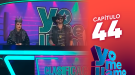 Pamela Cortés y Lucas Arnau en la gala 38 de Yo Me Llamo.